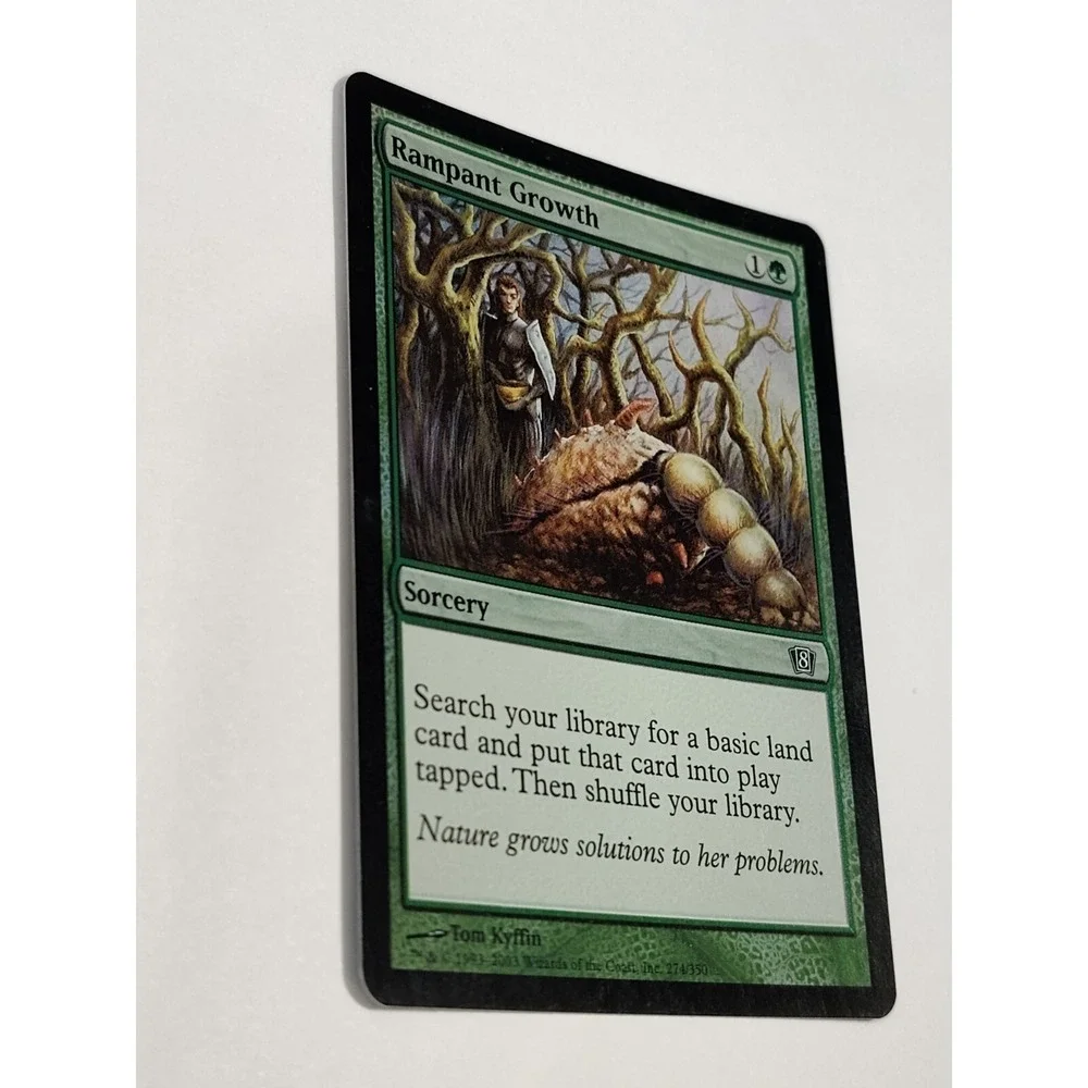 MTG Rampant Growth FOIL 8th Edition #274 Green Common CARD SEE PICS BG.1WAA2032
